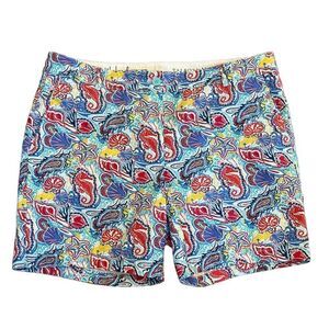 Talbots The Weekend Short Beach Coastal Themed Women’s 14 NEW Shorts